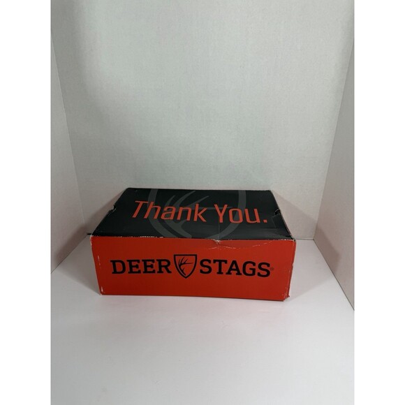 Deer Stags Times Classic Oxford Shoes Black 16W NIB